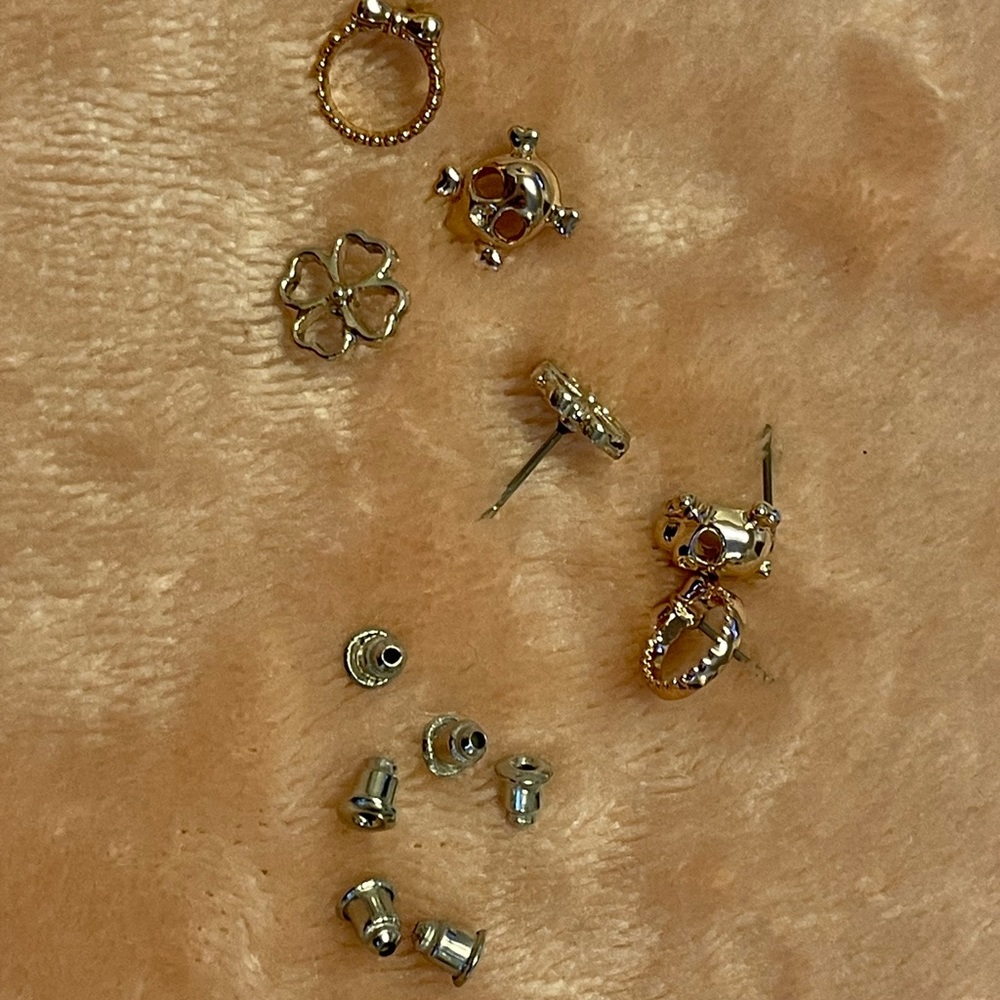 Rose Gold Earring Set